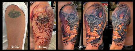 tattoos/ - Psalm 23 Coverup - 146153